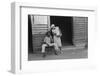 Sidewalk scene in Alabama, 1936-Walker Evans-Framed Photographic Print