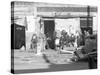 Sidewalk scene in Selma, Alabama, 1935-Walker Evans-Stretched Canvas