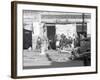 Sidewalk scene in Selma, Alabama, 1935-Walker Evans-Framed Photographic Print