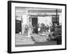 Sidewalk scene in Selma, Alabama, 1935-Walker Evans-Framed Photographic Print