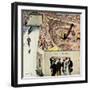 "Sidewalk Sideshow", November 21, 1959-Thornton Utz-Framed Giclee Print