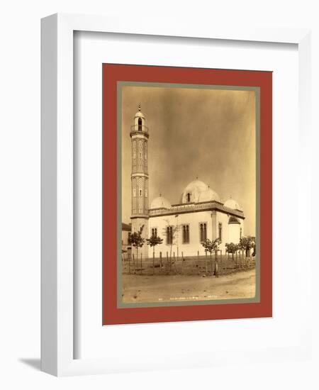 Sidi Bel Abbes Mosque, Algiers-Etienne & Louis Antonin Neurdein-Framed Giclee Print