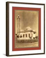 Sidi Bel Abbes Mosque, Algiers-Etienne & Louis Antonin Neurdein-Framed Giclee Print