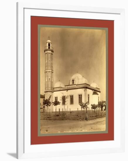 Sidi Bel Abbes Mosque, Algiers-Etienne & Louis Antonin Neurdein-Framed Giclee Print