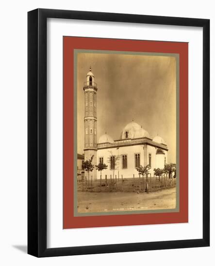 Sidi Bel Abbes Mosque, Algiers-Etienne & Louis Antonin Neurdein-Framed Giclee Print