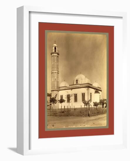 Sidi Bel Abbes Mosque, Algiers-Etienne & Louis Antonin Neurdein-Framed Giclee Print