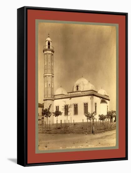 Sidi Bel Abbes Mosque, Algiers-Etienne & Louis Antonin Neurdein-Framed Stretched Canvas