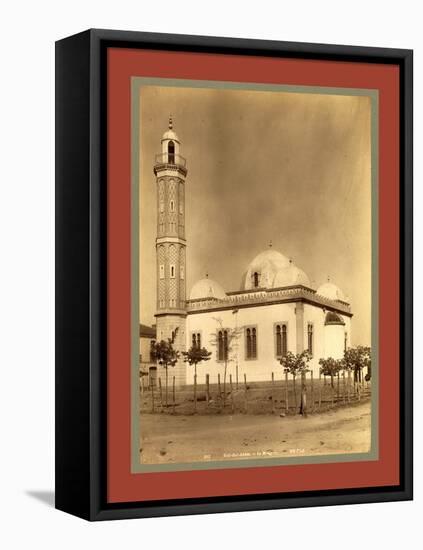 Sidi Bel Abbes Mosque, Algiers-Etienne & Louis Antonin Neurdein-Framed Stretched Canvas