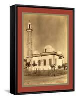 Sidi Bel Abbes Mosque, Algiers-Etienne & Louis Antonin Neurdein-Framed Stretched Canvas