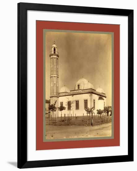 Sidi Bel Abbes Mosque, Algiers-Etienne & Louis Antonin Neurdein-Framed Giclee Print