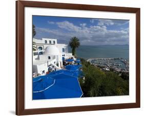 Sidi Bou Said, Near Tunis, Tunisia, North Africa, Africa-Ethel Davies-Framed Photographic Print