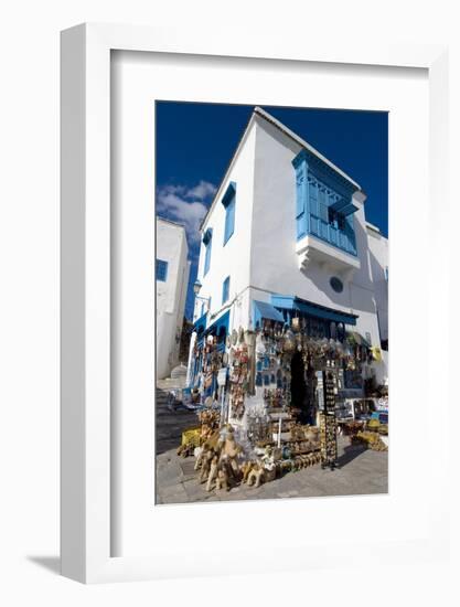 Sidi Bou Said, Near Tunis, Tunisia, North Africa, Africa-Ethel Davies-Framed Photographic Print