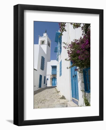 Sidi Bou Said, Tunisia, North Africa, Africa-Ethel Davies-Framed Photographic Print