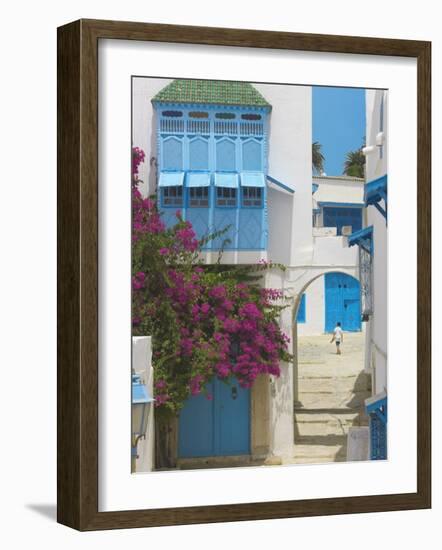 Sidi Bou Said, Tunisia, North Africa, Africa-Papadopoulos Sakis-Framed Photographic Print