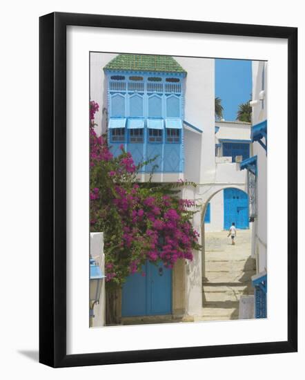 Sidi Bou Said, Tunisia, North Africa, Africa-Papadopoulos Sakis-Framed Photographic Print