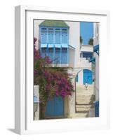 Sidi Bou Said, Tunisia, North Africa, Africa-Papadopoulos Sakis-Framed Photographic Print
