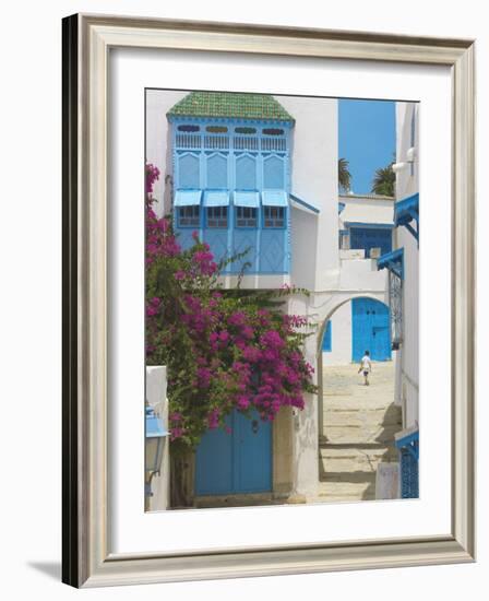 Sidi Bou Said, Tunisia, North Africa, Africa-Papadopoulos Sakis-Framed Photographic Print