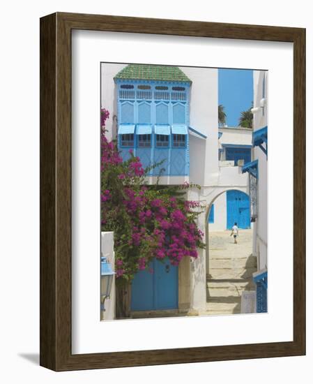 Sidi Bou Said, Tunisia, North Africa, Africa-Papadopoulos Sakis-Framed Photographic Print