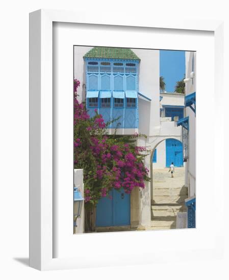 Sidi Bou Said, Tunisia, North Africa, Africa-Papadopoulos Sakis-Framed Photographic Print