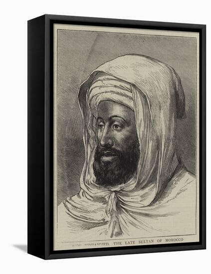 Sidi Mohammed, the Late Sultan of Morocco-null-Framed Stretched Canvas