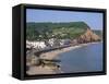 Sidmouth, Devon, England, United Kingdom-John Miller-Framed Stretched Canvas