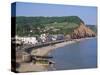 Sidmouth, Devon, England, United Kingdom-John Miller-Stretched Canvas