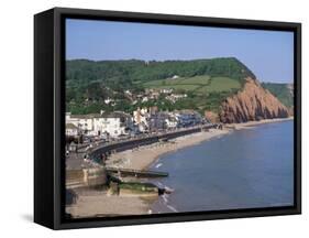 Sidmouth, Devon, England, United Kingdom-John Miller-Framed Stretched Canvas