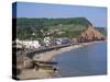 Sidmouth, Devon, England, United Kingdom-John Miller-Stretched Canvas