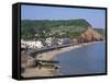 Sidmouth, Devon, England, United Kingdom-John Miller-Framed Stretched Canvas