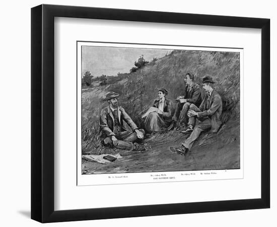 Sidney and Beatrice Webb, 1895-Bertha Newcombe-Framed Art Print