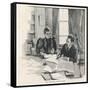 Sidney and Beatrice Webb Economists and Social Theorists Working Together-Bertha Newcombe-Framed Stretched Canvas