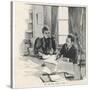 Sidney and Beatrice Webb Economists and Social Theorists Working Together-Bertha Newcombe-Stretched Canvas