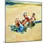 Sidney Beach Bums, 1984-Ted Blackall-Mounted Giclee Print