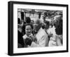 Sidney Bechet Dancing with His Wife, Elizabeth Ziegler, at their Wedding at Antibes French Riviera-null-Framed Photographic Print