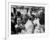 Sidney Bechet Dancing with His Wife, Elizabeth Ziegler, at their Wedding at Antibes French Riviera-null-Framed Photographic Print