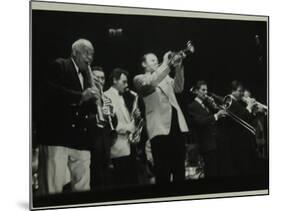 Sidney Bechet (Soprano Saxophone) and Humphrey Lyttelton Playing at Colston Hall, Bristol, 1956-Denis Williams-Mounted Photographic Print