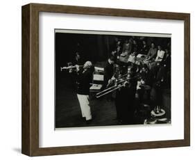 Sidney Bechet (Soprano Saxophone) in Concert at Colston Hall, Bristol, 1956-Denis Williams-Framed Photographic Print