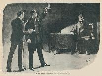 'Holmes Lashed Furiously', 1892-Sidney E Paget-Giclee Print