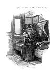 The Adventure of Silver Blaze, Holmes and Watson on Train-Sidney E Paget-Mounted Giclee Print