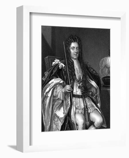 Sidney Earl Godolphin-Godfery Kneller-Framed Art Print