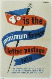 4D Is the Minimum Foreign Letter Postage Rate-Sidney Graham-Art Print