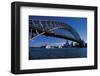 Sidney Harbor Bridge-null-Framed Art Print