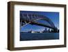 Sidney Harbor Bridge-null-Framed Art Print