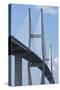 Sidney Lanier Bridge, Brunswick, Georgia-Paul Souders-Stretched Canvas