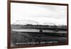 Sidney, Montana - Yellowstone River Bridge Panoramic-Lantern Press-Framed Art Print