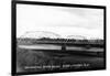 Sidney, Montana - Yellowstone River Bridge Panoramic-Lantern Press-Framed Art Print