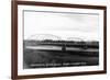 Sidney, Montana - Yellowstone River Bridge Panoramic-Lantern Press-Framed Art Print