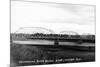 Sidney, Montana - Yellowstone River Bridge Panoramic-Lantern Press-Mounted Art Print