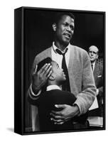 Sidney Poitier in Scene from A Raisin in the Sun-Gordon Parks-Framed Stretched Canvas
