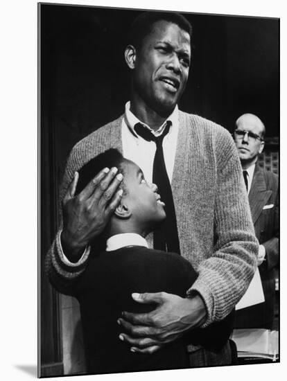 Sidney Poitier in Scene from A Raisin in the Sun-Gordon Parks-Mounted Premium Photographic Print